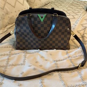 Louis Vuitton Checkered Brown Handbag